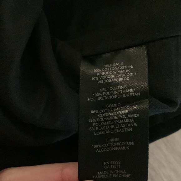 NWT Tibi Black Resin Basketweave Sleeveless Shift Short Dress Size 4 - Picture 9 of 10